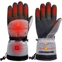 AliExpress APWIKOGER Winter Heated Gloves Men Women Thermal Skiing Cycling Gloves Full Finger Touchscreen Outdoor Riding Skiing Heating Gloves Mitten