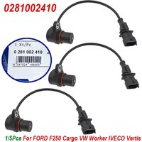 High Quality 1/5Pcs 0281002410 Crankshaft Position Sensor 4890189 BG5X6C315BA 2R0906433 For F-250 VW Worker Iveco Vertis