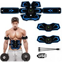 EMS Stimulator Muskel Toner Stimulierende Abnehmen Gürtel Bauch Training Gerät Wiederaufladbare Massage Hause Fitness Ausrüstung