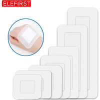 10pcs Sterile Dressing First Aid Bandage Emergency Kit Waterproof Breathable Cushion Adhesive Plaster Wound Hemostasis Sticker