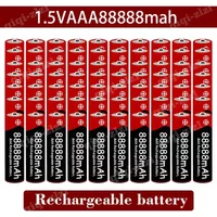 88888 MAh High Capacity AAA Grade Rechargeable Battery, Original 1.5V, Suitable for LED Lights, Toys, MP3, and Other Devices