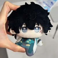 10cm Honkai Star Rail Dan Heng Plush Doll Pendant Permansor Terrae Keychain Plusie Toy Stuffed Doll Fan Present Gift Decorations
