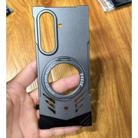 Magnetic Aluminum Alloy Metal Rimless Heat Dissipation 360° Stand Case Phone Cover For Samsung Galaxy Z Fold 8 Ultra 7 6 5G image 4