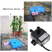 120L/H Micro 5V DC Brushless Small Water Pump USB Pumping Mini Submersible Pump for Water Circulation Garden Pond Fish Tank