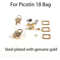 High Quality Solid Steel Material Hardware Suitable For Picotin 18 Bag Full Set Hardware Repair Accessories DIY