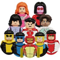 K2361 K2362 MOC Anime Series Assemble Scene Building Blocks Collection Bricks Action Figure Kids for Toys Accessory Gifts