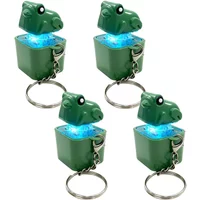 New Frog Charging Keychain with LED Light Frog Clicker, Adult Stress Relieving and Anxiety Sensing Toy S
