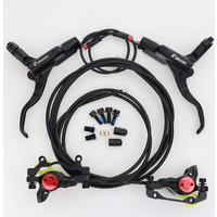 AliExpress NONE ZOOM E-BIKE Hydraulic Disc Brake Set HB-775E For Electric Scooter Folding MTB Bike Power Off E-brake 1100/1850MM Cycling Parts