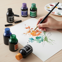 Colorful Ink 30ml Fountain Pen Ink Refilling Inks Stationery School High Quality Calligraphy Writing Fountain Pen Ink 1bottle