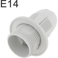 E14 Lamp Holder Light Socket Adapters Lamp Bass Insulating Plastic Shell Light Bulb Socket
