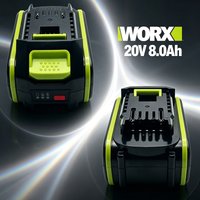 New Original 20V 8.0Ah Battery for WORX Kress 20V WU279/WU182/WU690/WU380S/WU231/WU533//KU390/KU806/KU066/KU520/KU211/ KU280D..
