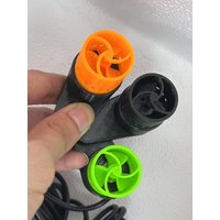 USB Mini Wave Maker Aquarium Pump Magnetic Suction Remote Control Timing Fluorescent 3D Printed Suitable for freshwater seawater