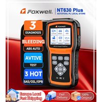 FOXWELL NT.630Plus OBD2-Scanner mit Aktivtest, SRS, ABS, Entlüftung, Airbag-Reset, SAS, Öl- und EPB-Reset, OBD2-Kfz-Diagnosetool