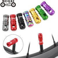 MUQZI 2/4PCS Presta Valve Cap with Valve Core Removal Function Bike Tubeless Tire Valve Stem Cap MTB Accessories