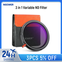 NEEWER 3 in 1 Variable ND Filter + CPL + Black Diffusion 1/4, ND2-32 , Camera Lens Neutral Density Circular Polarizing HD Glass