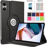 For Xiaomi Redmi Pad 2 Pro 12.1 inch 2025 Case 360 Rotating Flip Stand Tablet Funda For Xiaomi POCO PAD 12.1“ 2024 Case Cover