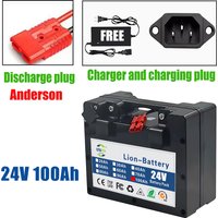 Electric wheelchair specific lithium battery, 24V 20-100AH, 18650 lithium battery, suitable for motors below 2000W