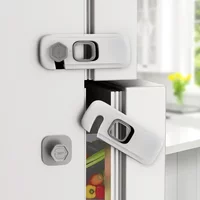 1/2PCS Baby Safety Lock for Doors Cabinet Refrigerator Oven Drawer Lock Home Child Anti Pinch Baby Safety Protection