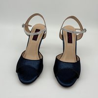 Two Tone Colors Leather Argentina Tango Shoes Leather Hard Sole 7.5cm 9cm Heel Party Shoes Shipping Free Flamico Shoes