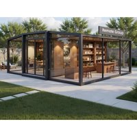 Double Wing Container House 20FT 40FT 3 Bedroom Luxury Living Tiny Home Prefab House Expandable Container Homes for New Zealand