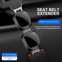 Seat Belt Buckle Car Seat Belt Extension Shoulder Strap Extension Button Suitable for Tesla Car Interiors