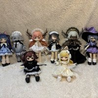 Secret Realm Tour Genuine New Products In Stock 12-Point Bjd Blind Box Action Figure Toys Figurines Creative Festival Gifts