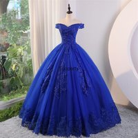 Customized Off Shoulder Wedding Dresses For Bride Gowns Princess Ball Gown Slim Waist Sequined Luxury Shinny Evening Birthday