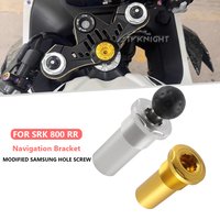 Do silnika QJ SRK 800RR SRK800RR Akcesoria motocyklowe ZMODYFIKOWANA ŚRUBA SAMSUNG Uchwyt na telefon GPS Stojak Nawigacja Wspornik