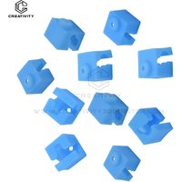 V5 Silicone Socks High Temperature Resistant V5 J-Head Hotend Heating Block for Kobra Kobra Neo i3 Mega Chiron