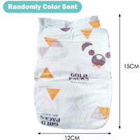4pcs Diaper Pants Wear For 43cm New Born Baby Dolls 17Inch Doll Accessories mini diapers