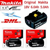 100% originaler Makita-Akku, 18V Werkzeug-Lithium-Akku 6Ah/5Ah 9Ah für Makita DTW700 DDF487 DTD173 DGA404 HR140D DJV182