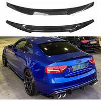 FOR AUDI A5 B8 B8.5 2Door Coupe 8T3 M4 Style Carbon fiber Rear Spoiler Trunk wing 2009-2016 FRP Forged carbon (Not for S5 RS5)