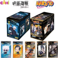 New In Original Box NARUTO Jujutsu Kaisen Cartoon Characters Collection Hobby Cards Gojo Satoru Naruto Uzumaki Children's Gift