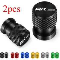 2pcs Motorcycle Parts Logo "AK550" Airtight Covers CNC Aluminum Wheel Tire Valve Stem Caps For KYMCO AK550 AK 550 2020 2021