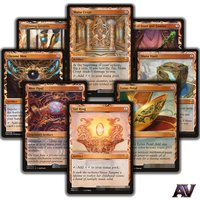 MPS Full Set No.1~27 Kaladesh Inventions Artifact Sol Ring Mana Vault Crypt Lotus Petal Replica Proxy Magical Cards holographic
