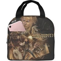 Return To Thra Labyrinth Movie Insulated Lunch Bag for Women Kids Leakproof Food Boxes Thermal Lunch Box Tote