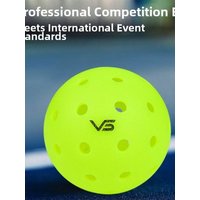 New 74MM Outdoor Pickleballs Durable 40 Holes Training Pickleballs Crack Resistant Pickleball Balls Practice