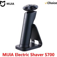New MIJIA Electric Shaver S700 Portable Flex Razor 3 Head Shaving IPX7 Waterproof Washable Beard Trimmer Trimer Cutter 30 day