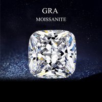 Cushion Diamond Loose Gemstones Moissanite Stones 0.08ct to 7ct D Color VVS1 Lab Excellent Cut Gems Real with GRA Certificate
