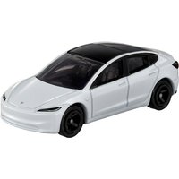 Original TAKARA TOMY Tomica No.98 Tesla Model 3 1/63 Diecast Alloy EV Car with Working Suspension Collectible Gifts for Boys