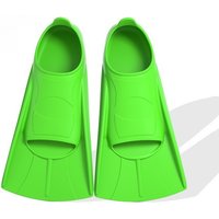 Solid Color Short Silicone Frog Shoes Professional Swimming Fins Children's Diving Frog Shoes Training Diving Equipment Gift