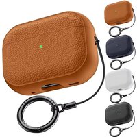 Protective Case For AirPods 4 3 2 1 Pro 1st 2nd Gen TPU Bluetooth Earbuds Earphones Shockproof Shell With Keychain Accessories