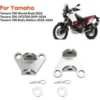 Footpeg Foot Peg For Yamaha 2019-2024 Tenere 700 XTZ 700 20MM Lowered Footpeg Lowering Brackets Tenere 700 Rally Edition 2024