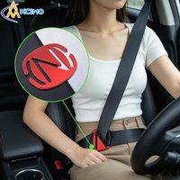 Universal Metal Seat Belt Adjuster Car Seatbelt Clips Shoulder Neck Strap Positioner Auto Interior Accessories Anti-Slip Buckle