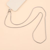 Snake Chain, Pearl Chain, Acrylic Chain, Colored Chain, Flower Long Diagonal Cross Chain, Mobile Phone Strap, Transparent Card