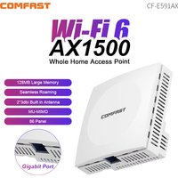 Comfast AX1500 WiFi6 Mesh Router Dual Band WiFi 6 Gigabit Wireless Router 2.4G&5.8G WAN/LAN Port Home Mesh Wifi Repeater Router