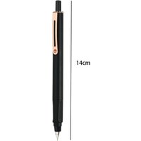 Retractable Press Type Fountain Pen Color Pen Body Notched Ink Pen Calligraphy Practice Exchangeable Ink Cartridge Writing Pen