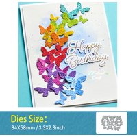 11Pcs Butterfly Metal Die Cutters for Scrapbooking Card Making Supplies Cutting Dies Cut Templates Stencil Crafts Embossed Mould
