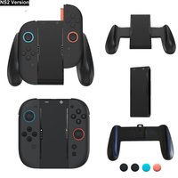 2025 NEW Detachable Wear-Resistant Grip Holders for Switch 2 JOY CON Controller Gaming Accessories w/ Free Thumb Stick Caps