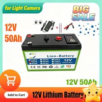 Sales 18650 3S 12V 50Ah Lithium Battery Pack Built-in 30A BMS Solar Rechargeable Li-ion Battery for Power Station Solar System